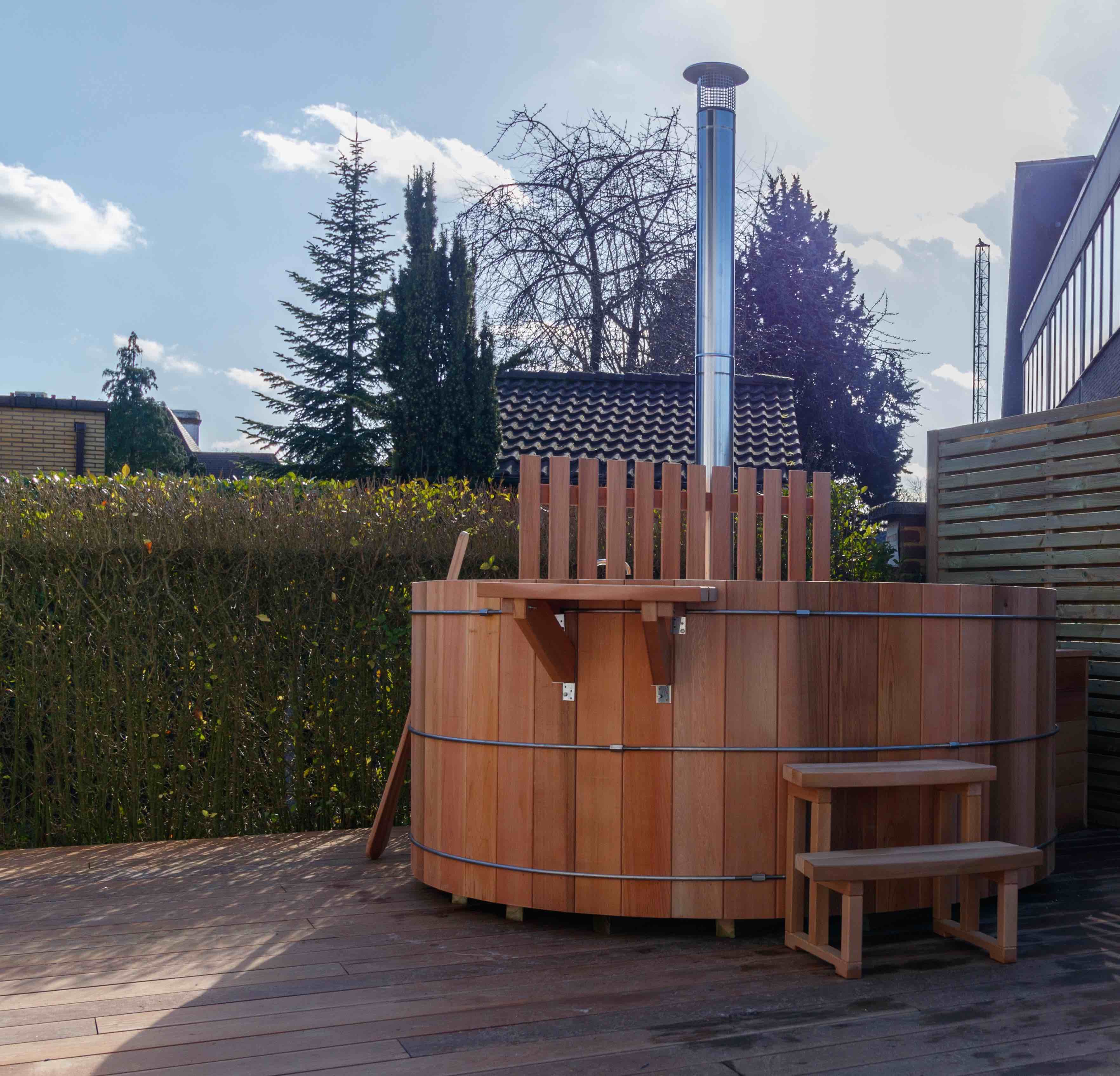 Hottub 210cm at a holiday home in Ronse